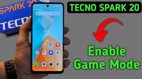 Tecno Spark 20 game mode kaise on kare, how to activate game mode in tecno, enable game booster in t