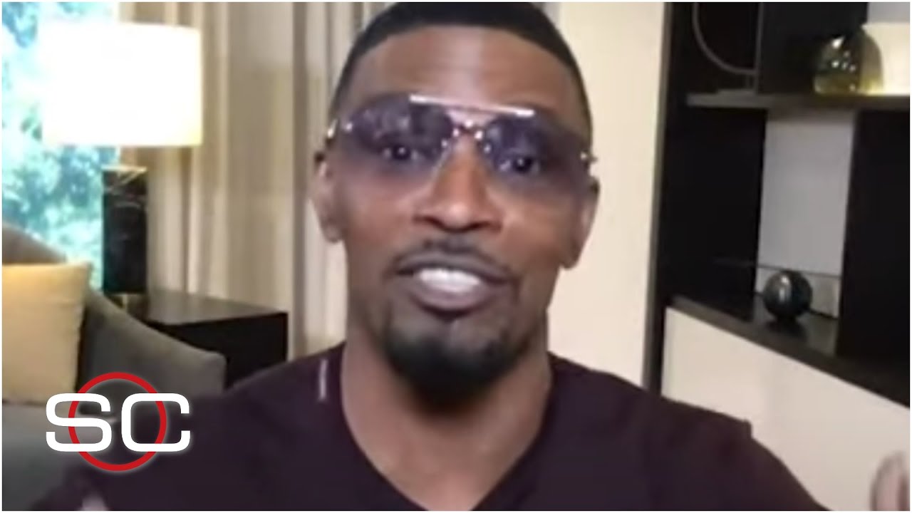 Jamie Foxx breaks out his impeccable Jerry Jones impression, talks LeBron & Harden | SportsCenter