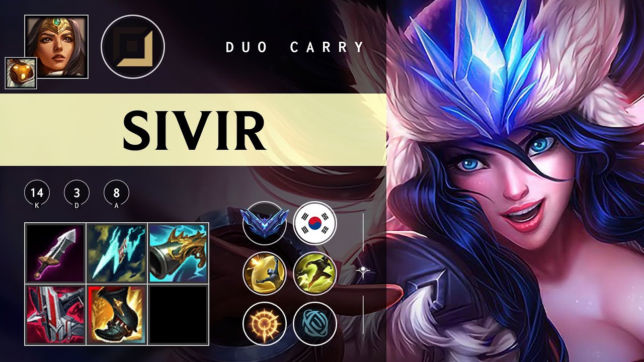 Sivir ADC vs Kalista - KR Diamond Patch 25.24