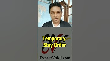 स्टे ऑर्डर | Stay Order | Types of Stay Order #stayorder #shorts #expertvakil