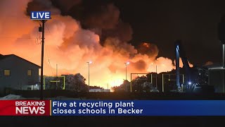 Becker Schools Closed Due To Northern Metals Fire