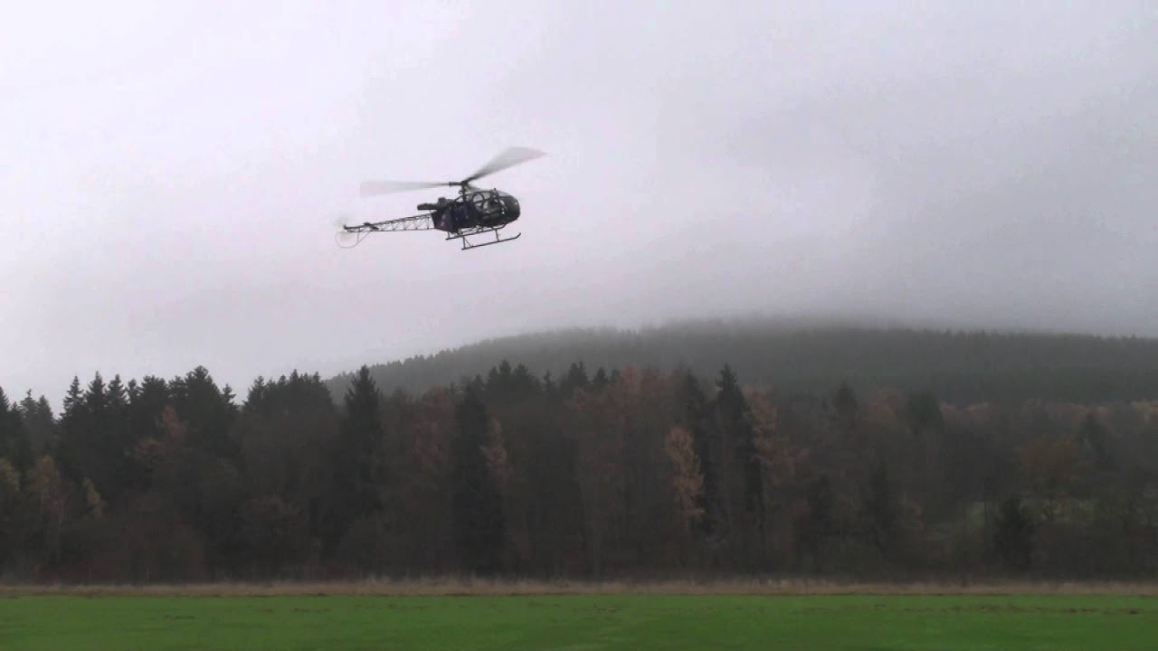 VARIO Alouette 2 Turbine Jakadofsky Erstflug YouTube