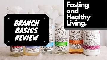 Product Review on All in one cleaner: BRANCH BASICS #Branchbasics