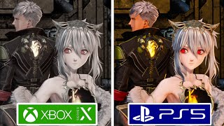 Code Vein 2 PS5 vs Xbox Series X Graphics Comparison