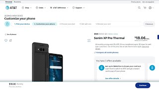 AT&T Sonim XP Pro Thermal - Pricing, Specs & Hands-On