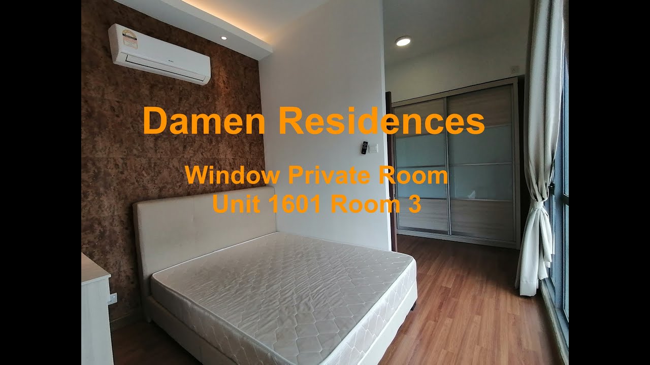 Room For Rent Damen Residences USJ 1 Subang - Unit 1601 Room 3