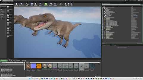 Stylized T-Rex (Blender - Substance Painter - Unreal)