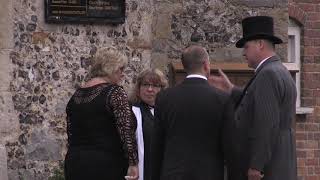 Video: Mourners arrive at St Lawrence's Church for Libby Squire's funeral