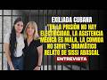 "En la prisión no hay electricidad, la asistencia médica es mala, la comida no sirve": Sissi Abascal