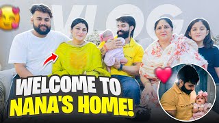 नानी के घर हुआ baby का welcome🥰