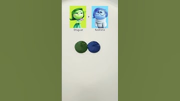 Mixing Emotions from InsideOut 2 - The Result Will Surprise You! (Part 6)#asmr #colors  #insideout2