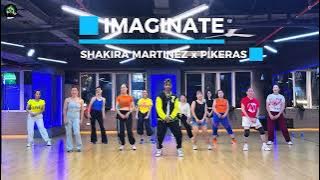 IMAGINATE | Shakira Martinnez x Pikeras | Bachata Zumba Choreography | Zinpawan Dancefit 