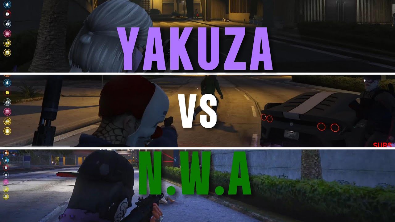 YAKUZA VS N.W.A | ARM4S LARGAS | DOVUXLIFE