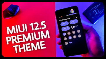 Miui 12.5 Dark Premium Theme, New Control Centre,New System Ui Theme For Any Xiaomi Device