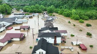 Flooding in Eastern Kentucky leaves at least 16 dead, other states impacted