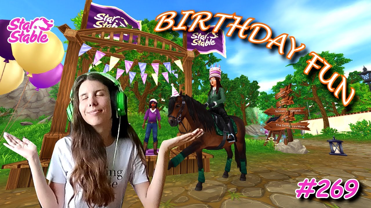 BDAY adventures | Daily race, guided tour & quiz trail - Let's play: Star Stable Online (part 269)