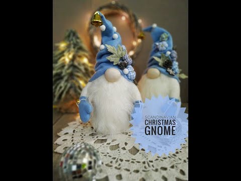 Скандинавский Рождественский Гном своими руками HandMade#гном#гномы#gnome#tutorial#GNOME