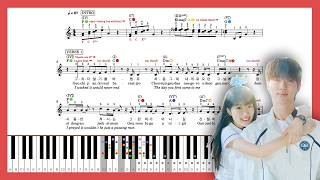 ECLIPSE - Sudden Shower | Lovely Runner OST // Easy Piano Tutorial