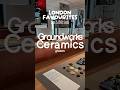 Groundworks Ceramic Exhibition - London Favourites #ceramics #londonexhibitions #thingstodoinlondon