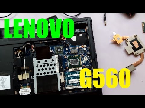 Lenovo G560 - Замена процессора на Core i7