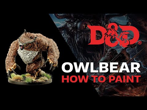 Have you been busy painting up Owlbears - The Army Painter