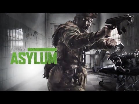 Видео: Call of Duty Black Ops Zombie Asylum Co-op (кооператив) Часть 2