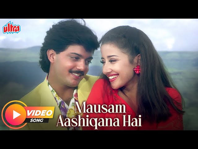 Mausam Aashiqana Hai | Kumar Sanu, Alka Yagnik | Manisha Koirala | Anokha Andaaz class=