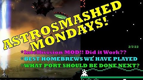 ASTROSMASHED MONDAYS! - The All Classic Intellivision Live Stream!