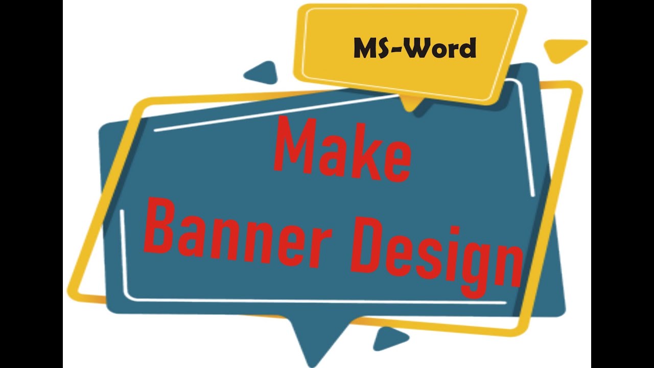 How To Make Poster Design In Ms Word How To Make Poster Design In Ms Word