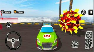 Stunts Racing Car Driver - Android GamePlay - Car Stunt Games Android screenshot 4