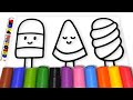 Ice Cream Coloring Pages for Kids | Coloring Page Fun Zone