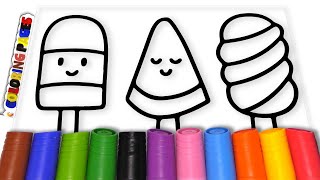 Ice Cream Coloring Pages for Kids | Coloring Page Fun Zone