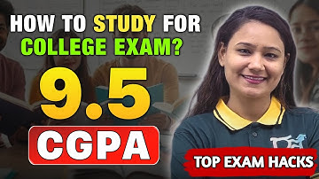 HOW TO SCORE 9+ CGPA IN COLLEGE🔥|| COMPLETE ROADMAP🛣️ 2025 || MY STUDY📚 FROM 6 CGPA TO 9+ CGPA🏆