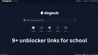 9+ NEW Rare Unblockers Links | Unblocked Websites for School Chromebook (2026)