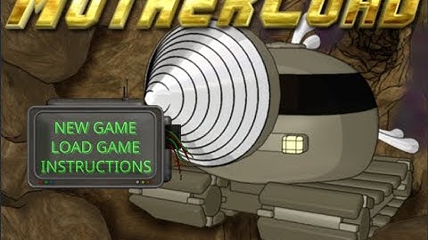 Motherload ANY% speedrun 23:00