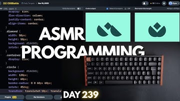 Keyboard ASMR CSS Battle 16th November