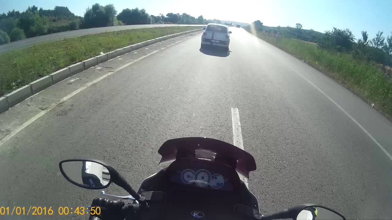 Kymco Xciting R 250i ile istanbul dan çanakkaleye 3