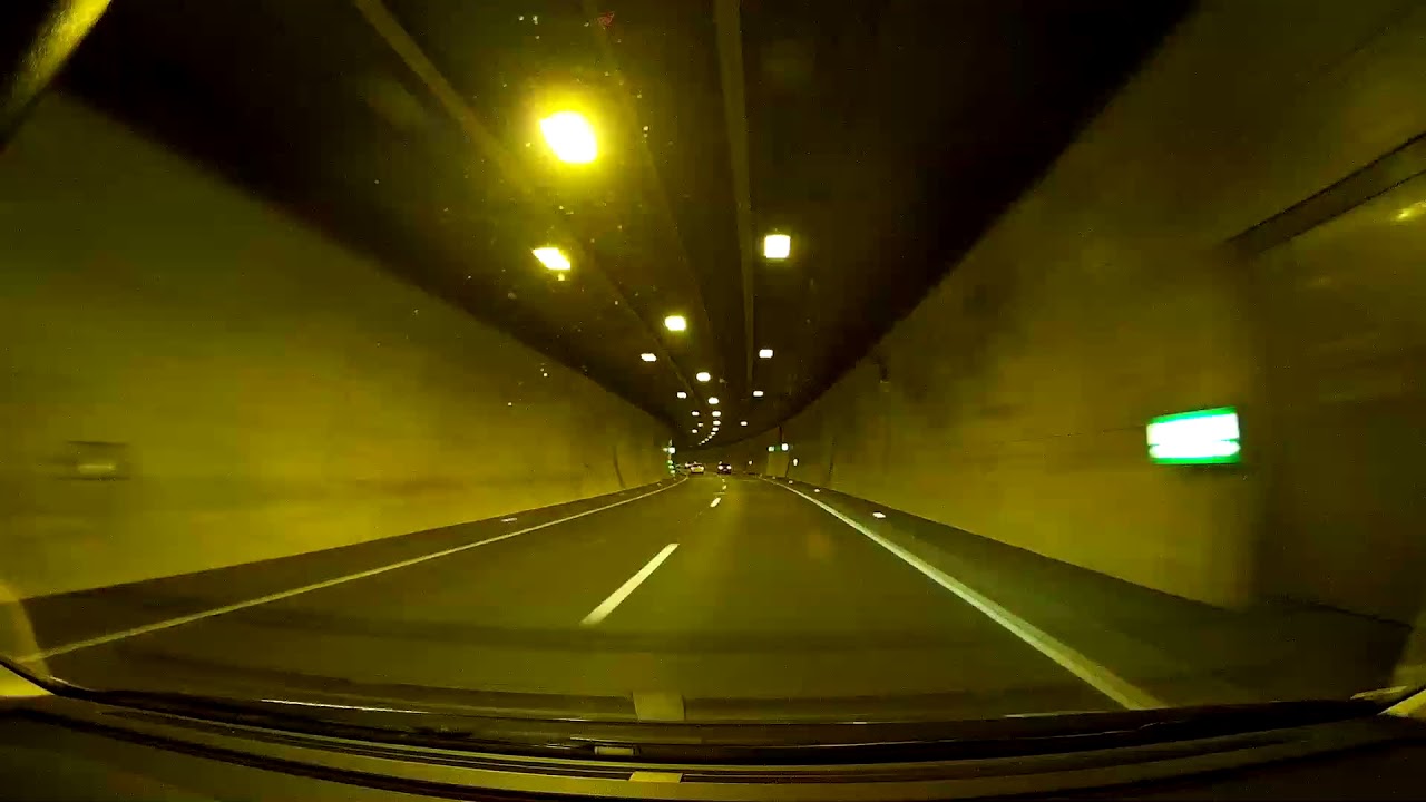 Anfahrt Italien, Marina di Venezia im Zeitraffer