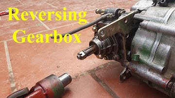 Motorcycle motor reversing gearbox - Reversing gearbox
