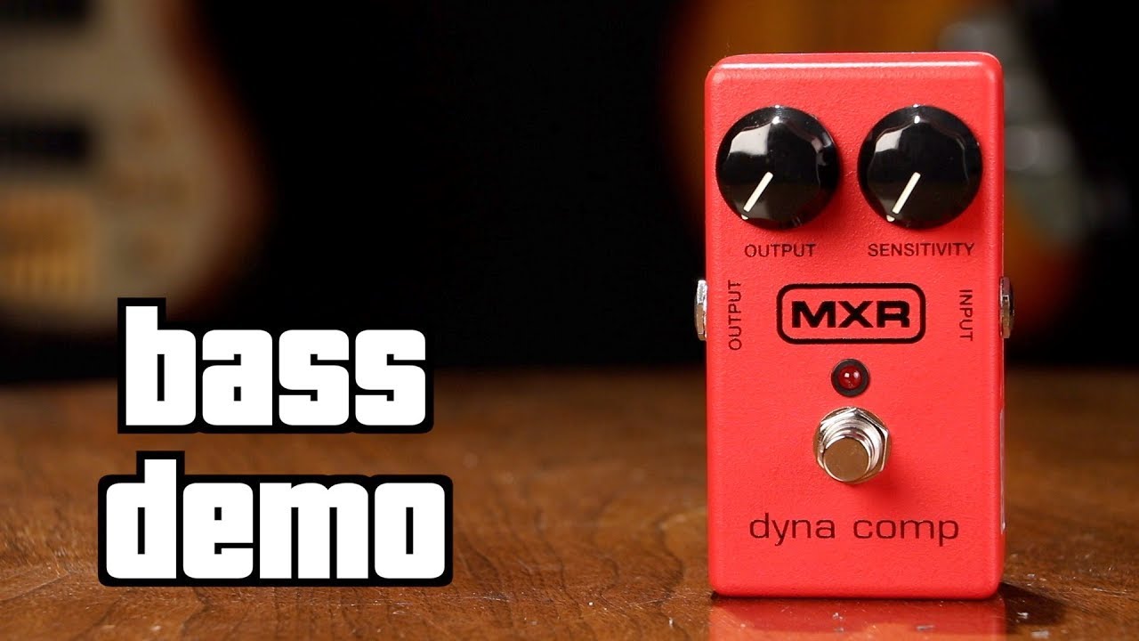 MXR Dyna Comp Bass Demo - YouTube