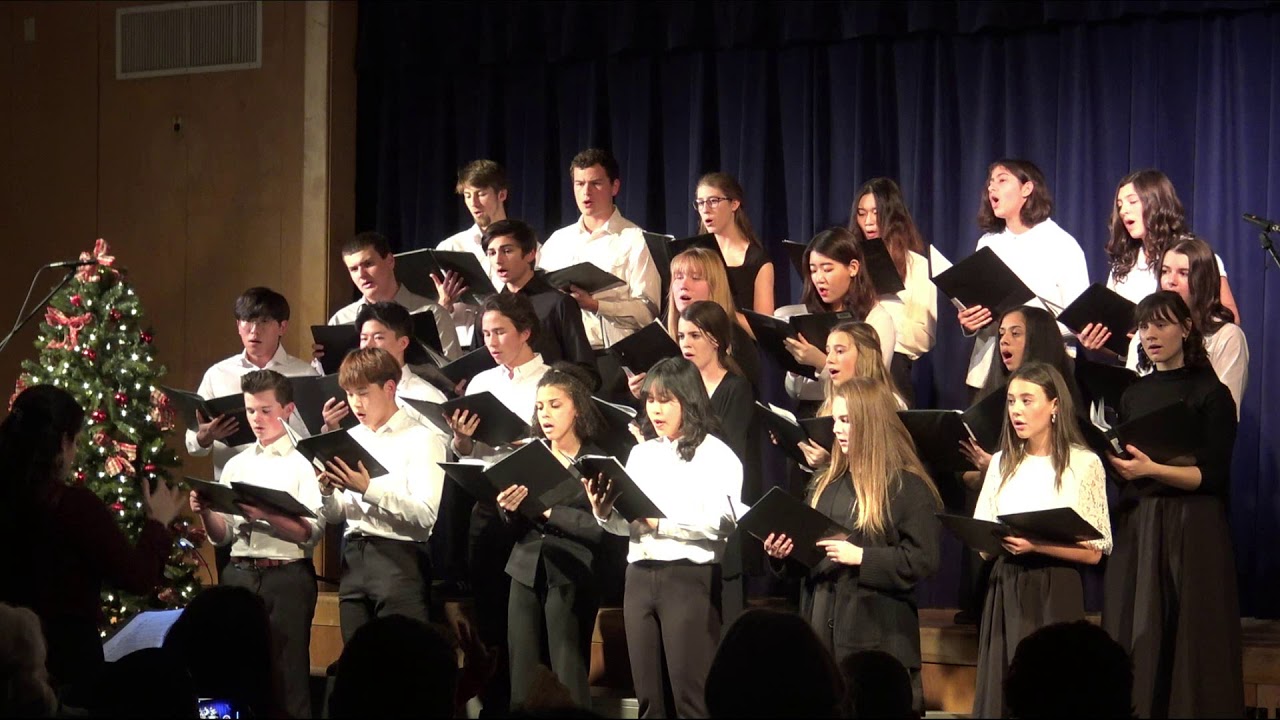 2019 CCS High School Chorus Christmas Performance - YouTube