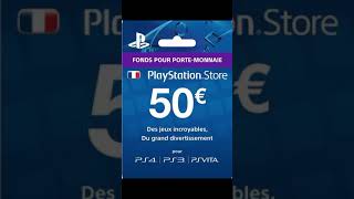 Avoir Une Carte Psn Gratuitement Concours Carte Psn 50 2020