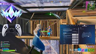 *NEW* BEST Controller SETTINGS + Sensitivity in Chapter 7 Season 2 🎮 ( Fortnite Reload Gameplay)