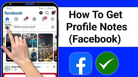 Fix Facebook profile notes option not showing | how to get profile notes on Facebook