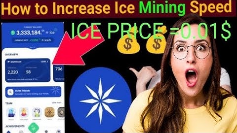 How to Increase Ice Mining Speed | Ice Mining