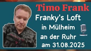 Sommerfest dj hitparade 31.08.2025 Franky's Loft in Mülheim (mit Timo Frank)