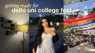 Introvert Diaries Delhi Uni Fest, Grwm, Unboxing, Cles Living Alone