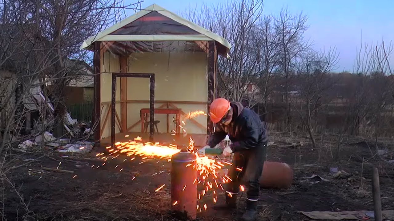 Как ПРАВИЛЬНО разрезать ГАЗОВЫЙ баллон с музыкой - YouTube