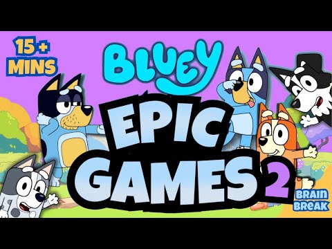 Bluey Brain Break Party | Just Dance and Chase | Danny GoNoodle