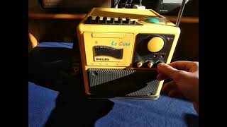 Philips Le Cube Portable Radio 1985 For sale